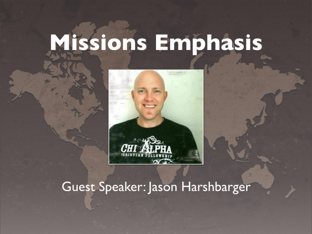 Missions Emphasis Sunday