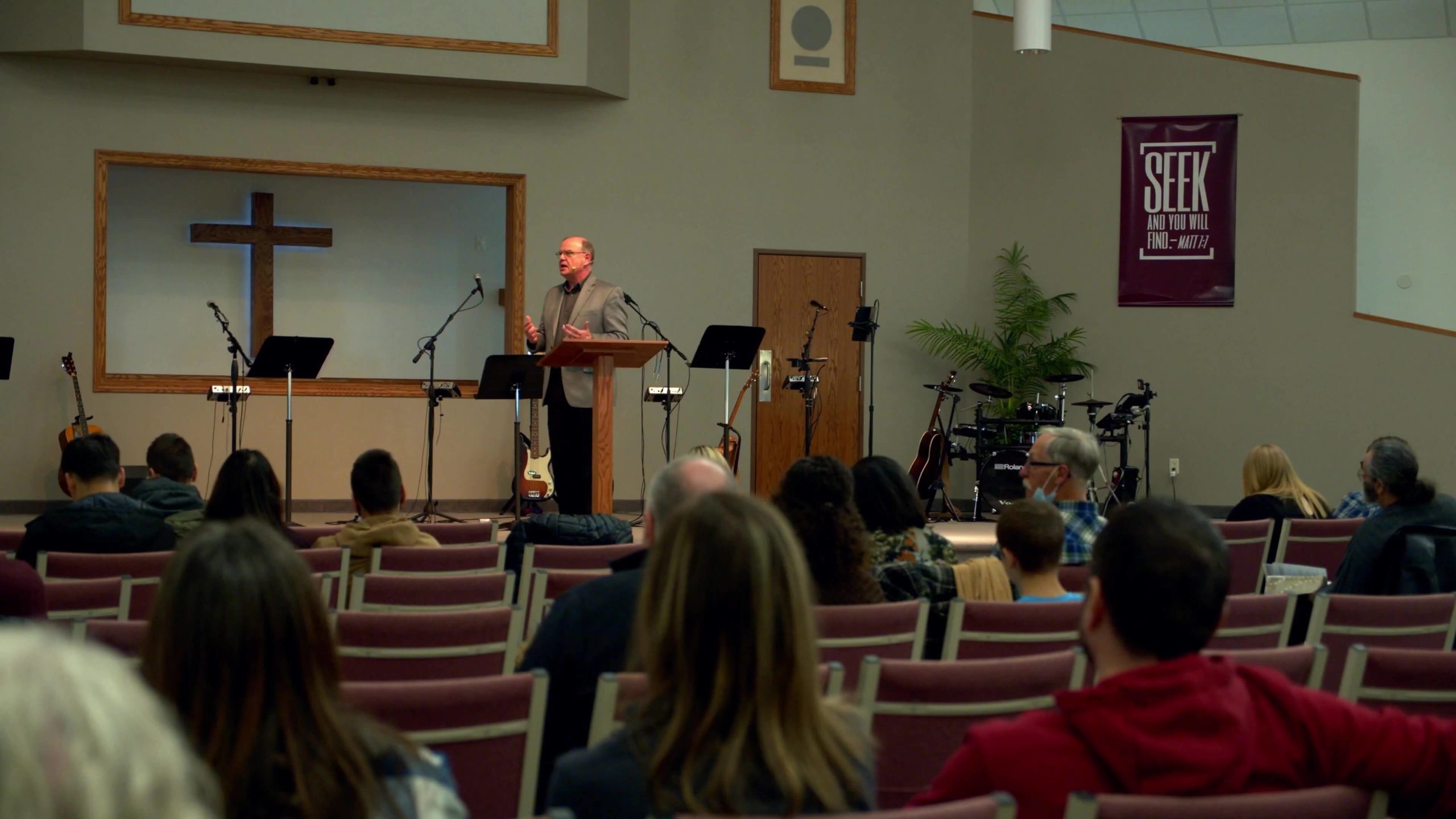 pastor steve adamson preaching