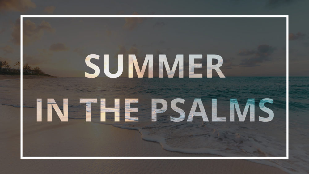 Summer in the Psalms 2023